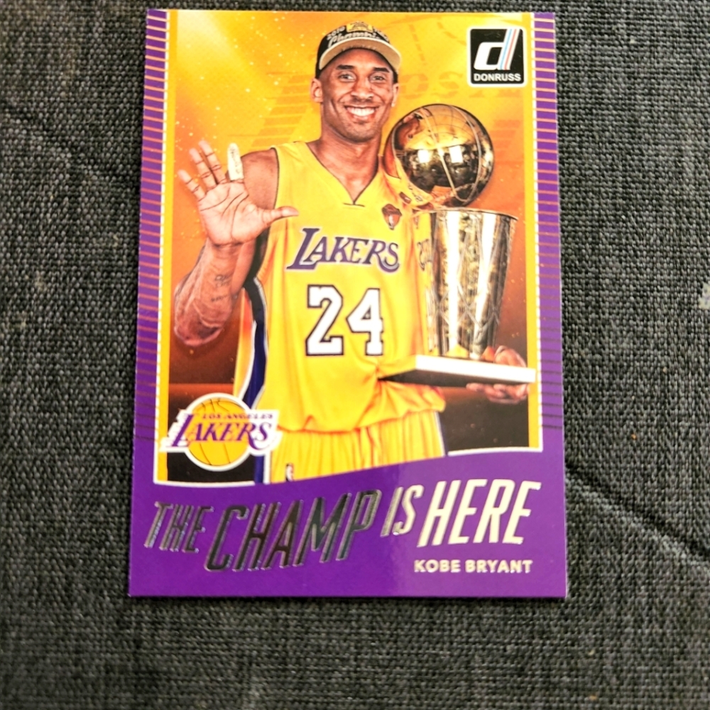 Basketball Card Kobe Bryant